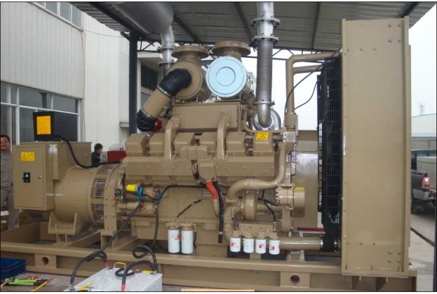 项城应急800kw康明斯高压系列柴油发电机组